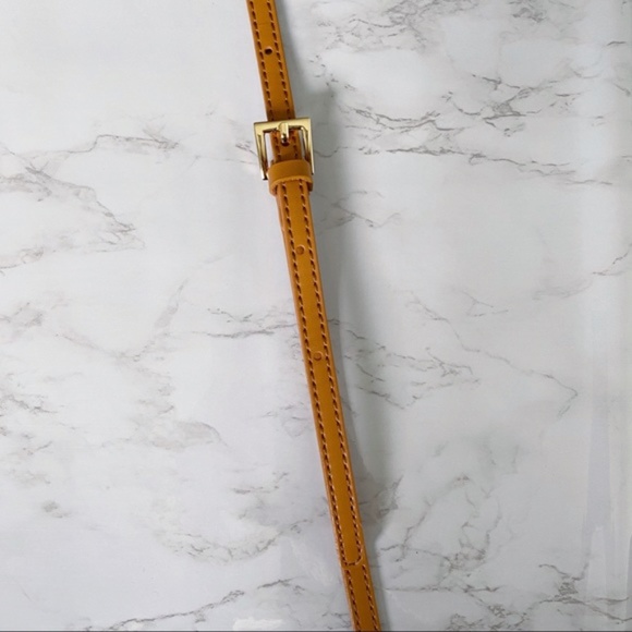 Deep Tan Crossbody Vachetta Leather Strap Replacement For Croisette Bag - Picture 6 of 6